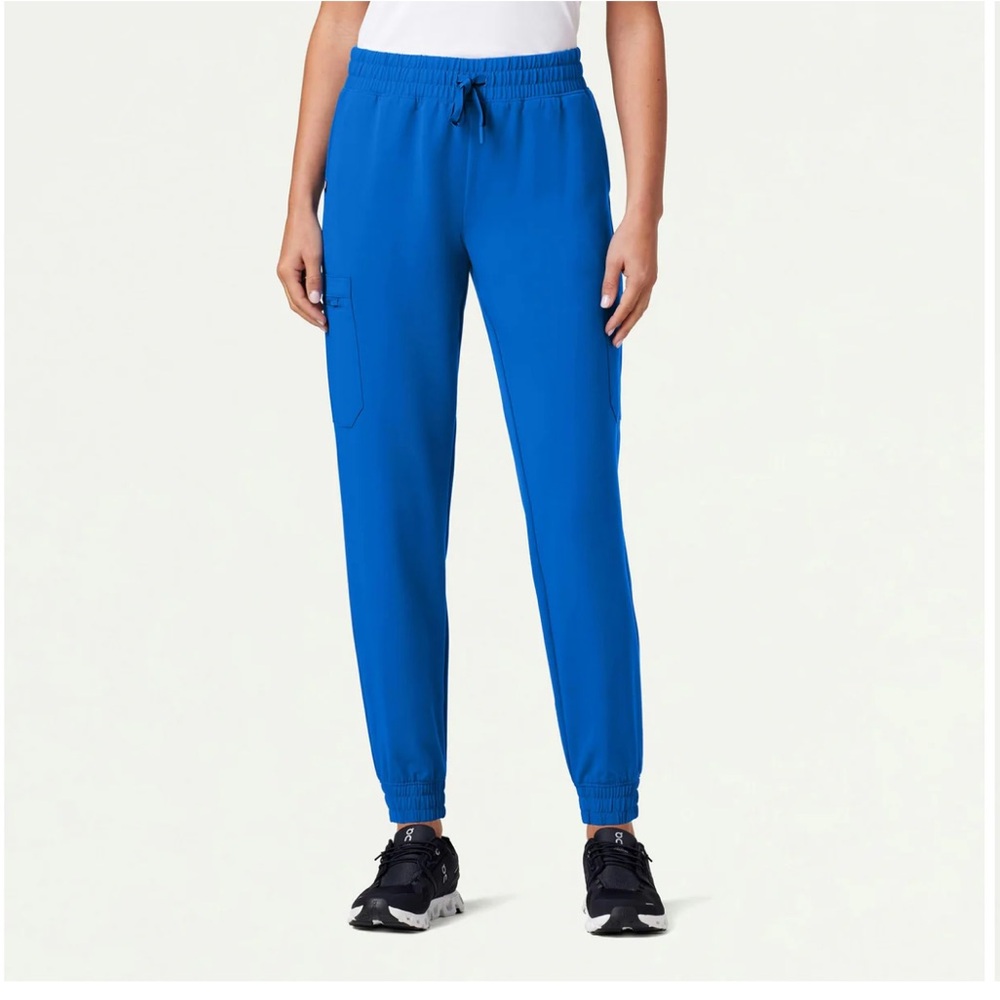 Jaanuu Women's Scrub Pants Royal Blue XS